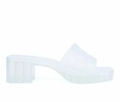 Budget ✨ Women's Olivia Miller Ava 👗 Dress 🩴 Sandals Clear ⭐