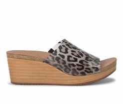 Buy 💯 Women's Baretraps Yalissa Wedge 🩴 Sandals Brown 💯