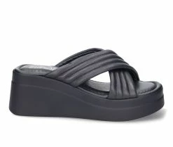 Outlet 🤩 Women's Bella Vita Italy Maz Platform Wedge 🩴 Sandals Maz ❤️