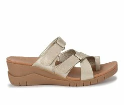 Buy 🌟 Women's Baretraps Canice Slip-Resistant Wedge 🩴 Sandals Champagne 😀
