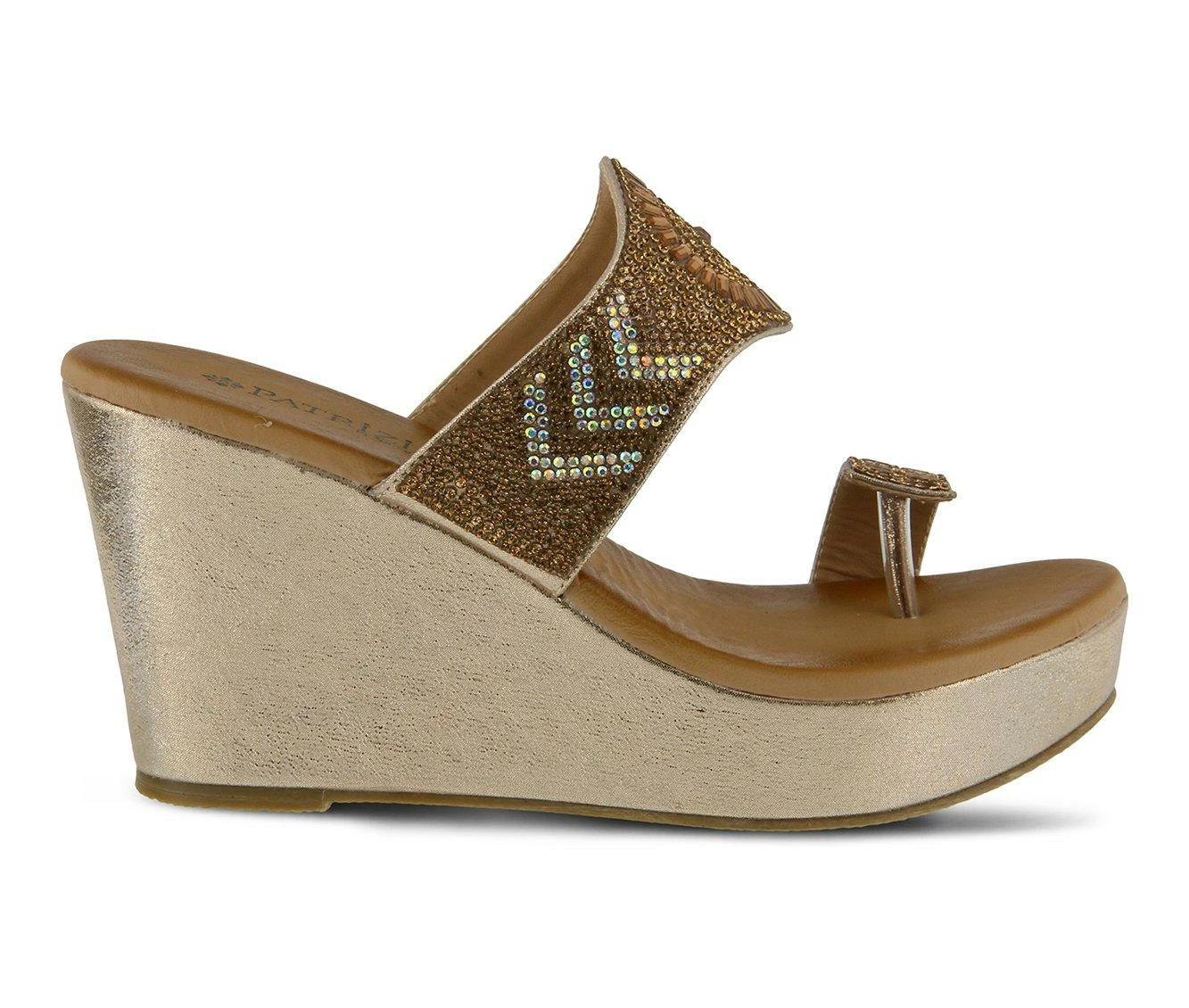 Brand new 🥰 Women's Patrizia Heena Wedges Gold ✨ 1 Brand new 🥰 Women's Patrizia Heena Wedges Gold ✨