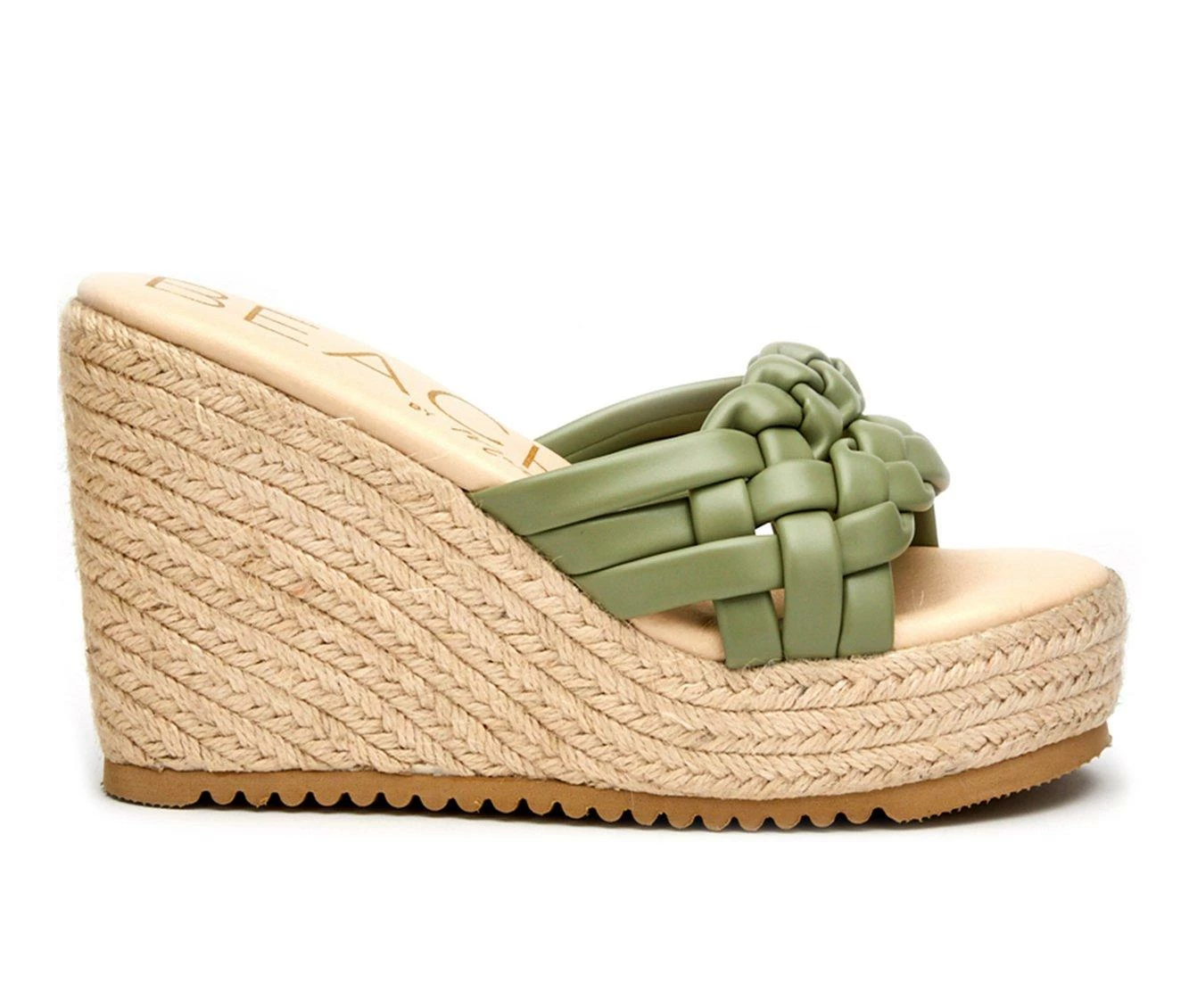 Budget ๐ Women's Beach By Matisse Sasha Platform Wedges Sage โญ 2 Budget ๐ Women's Beach By Matisse Sasha Platform Wedges Sage โญ - Image 2