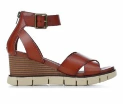 Discount 🔥 Women's MIA Dina Wedges Cognac 😉