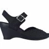 Hot Sale 👏 Women's Impo Varla Wedge 🩴 Sandals Black ⭐