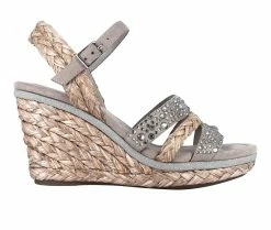 Deals 🎁 Women's Impo Ossie Wedge 🩴 Sandals Simply Taupe ❤️
