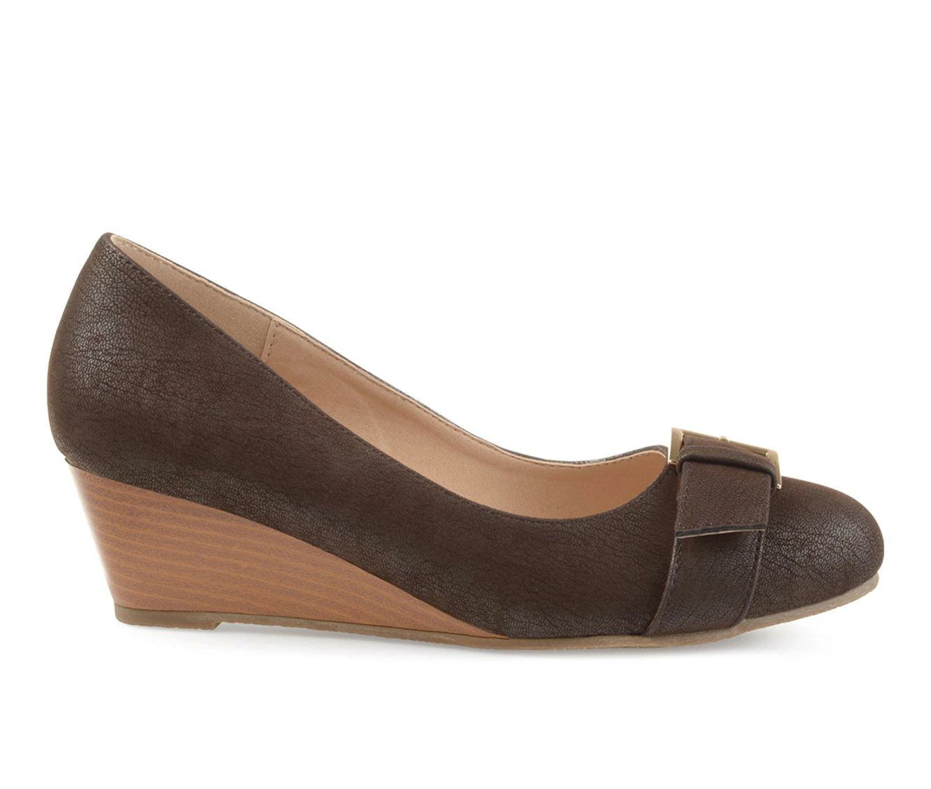 Brand new ๐ฅ Women's Journee Collection Graysn Wedges Brown ๐ 2 Brand new ๐ฅ Women's Journee Collection Graysn Wedges Brown ๐ - Image 2