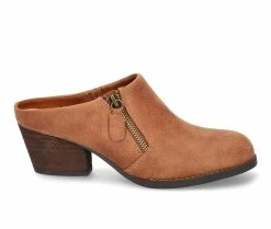 Best Pirce 🎁 Women's Bella Vita Carlene Mule Booties Caramel 😀