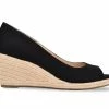 Best Sale ⌛ Women's Bandolino Nuri Wedges Black 😀