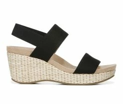 Best Sale 👏 Women's LifeStride Delta Wedges Black 🛒