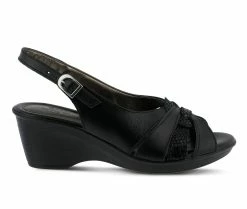 Flash Sale 🧨 Women's SPRING STEP Adorable 👗 Dress 🩴 Sandals Black 😍