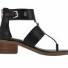Best Pirce 🎉 Women's Tommy Hilfiger Obell Block Heeled 🩴 Sandals Black 🤩