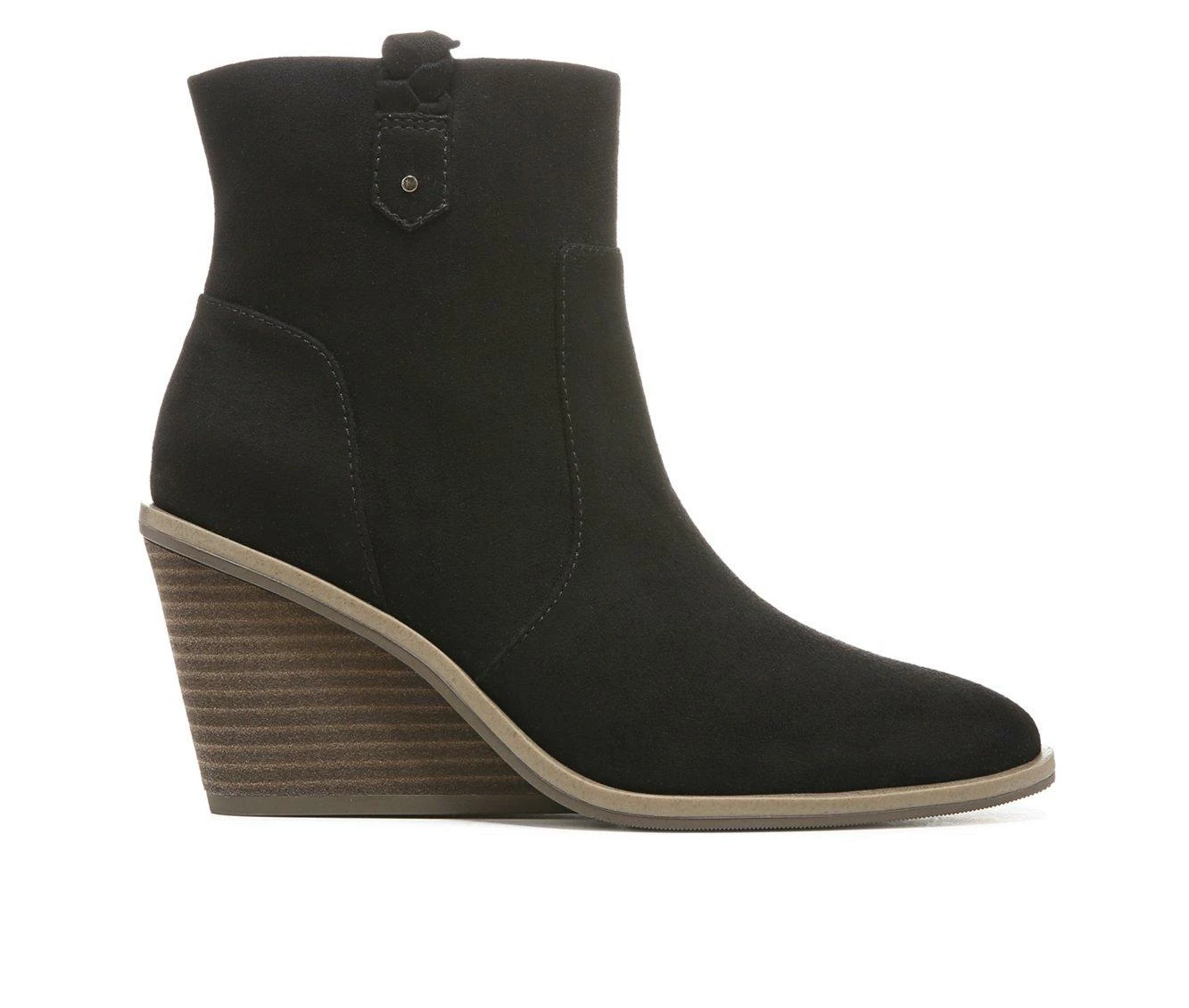 Promo 😉 Women's Dr. Scholls Mirage Wedge Booties Black 🔥 1 Promo 😉 Women's Dr. Scholls Mirage Wedge Booties Black 🔥