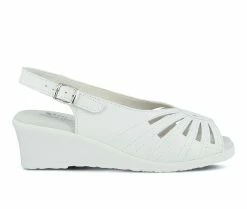 Hot Sale ⌛ Women's SPRING STEP Gail Wedges White 🥰