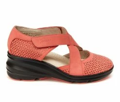 Discount 🤩 Women's Jambu Belize Wedges Coral 🔥