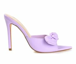 Discount 🎉 Women's Journee Collection Zelah Stilettos Lilac 🤩