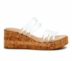 Top 10 ⭐ Women's Coconuts By Matisse Mecca Wedge 🩴 Sandals Clear 🎉