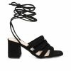 Buy 😍 Women's Journee Collection Sevyn 👗 Dress 🩴 Sandals Black ✔️