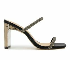 Coupon 🤩 Women's XOXO Verena 👗 Dress 🩴 Sandals Black 🤩