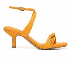 Best reviews of ⭐ Women's Franco Sarto Belle Heeled 👗 Dress 🩴 Sandals Citrus ✨