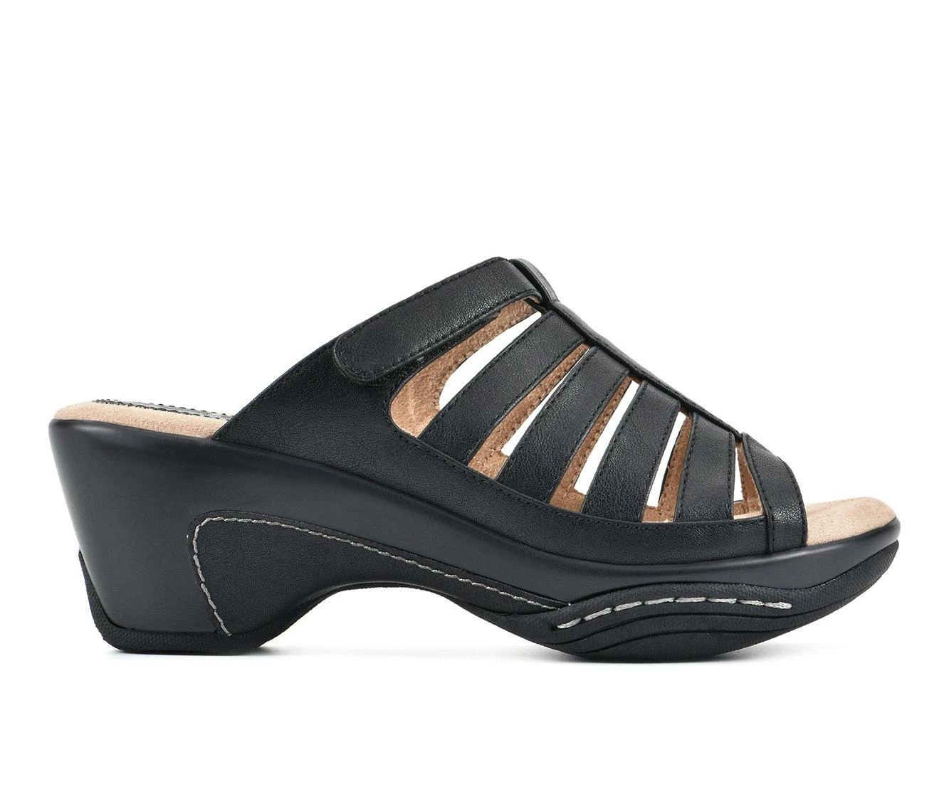 Discount ๐ Women's White Mountain Valencia Heeled ๐ Dress ๐ฉด Sandals Black ๐ 2 Discount ๐ Women's White Mountain Valencia Heeled ๐ Dress ๐ฉด Sandals Black ๐ - Image 2