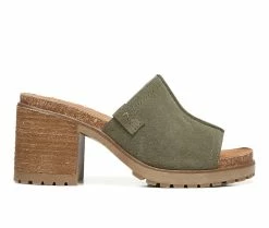 Wholesale ⭐ Women's Zodiac Lissa Heeled 🩴 Sandals Moss 🧨