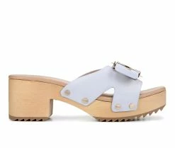 Top 10 👏 Women's Dr. Scholls Original Max 👗 Dress 🩴 Sandals Blue Dawn 🧨