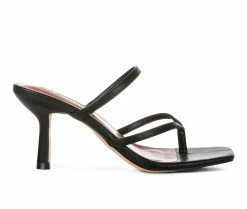 Hot Sale 😀 Women's London Rag Night Life 👗 Dress 🩴 Sandals Black 🔥