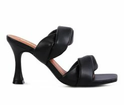 Top 10 😍 Women's London Rag Glam Girl 👗 Dress 🩴 Sandals Black 🤩