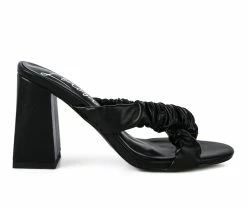 Hot Sale ⭐ Women's London Rag Page 3 👗 Dress 🩴 Sandals Black 🌟