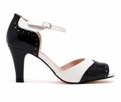 Coupon 🔥 Women's Chelsea Crew Godiva 👗 Dress 🩴 Sandals Black/Bone 😍