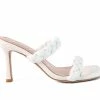 Wholesale ⭐ Women's London Rag Beladona 👗 Dress 🩴 Sandals White ✨