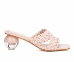 Best Pirce ⌛ Women's Olivia Miller Jackie 👗 Dress 🩴 Sandals Nude 😍