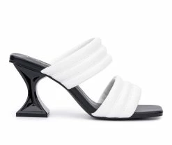 Cheap 🛒 Women's Torgeis Chenille 👗 Dress 🩴 Sandals White ❤️