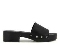 Best Pirce 🎁 Women's Esprit Caylee Heeled 👗 Dress 🩴 Sandals Black 💯