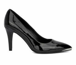Best deal 😀 Women's Fashion To Figure Raina Pumps Black Wide 👍