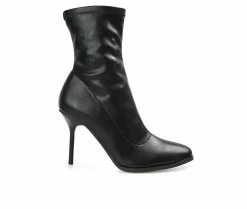 Top 10 🌟 Women's Journee Collection Gizzel Heeled Booties Black 🔥