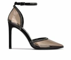 Budget 🌟 Women's Nine West Tootsie Stiletto Pumps Black 😉