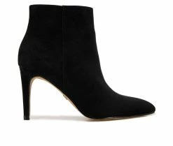 Brand new 🔥 Women's XOXO Tylie Stiletto Booties Black Micro 😀