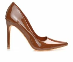 Top 10 ✨ Women's Journee Collection Hadli Stiletto Pumps Cognac ⌛