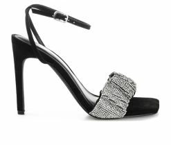 Outlet ✔️ Women's Journee Collection Arlette 👗 Dress 🩴 Sandals Black 🧨