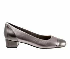Best Pirce ⌛ Women's Trotters Daisy Pumps Pewter 👏