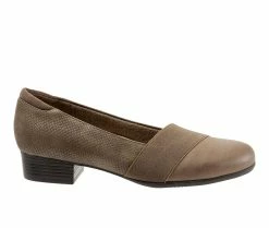 Buy 😀 Women's Trotters Melinda Pumps Dark Taupe 🎉