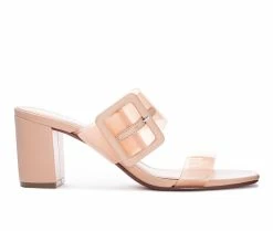 Hot Sale ⭐ Women's Chinese Laundry Yippy 👗 Dress 🩴 Sandals Nude ✨