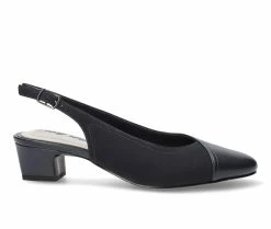 Cheapest 🔔 Women's Easy Street Pratt Slingback Pumps Navy ⌛