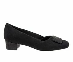 Coupon 😉 Women's Trotters Delse Pumps Black 🎉