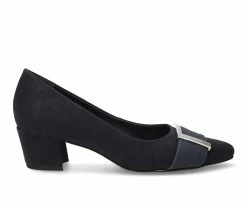 Best Pirce 👍 Women's Easy Street Cariel Pumps Navy Matte 🤩