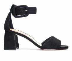 Promo 🔔 Women's Chinese Laundry Yova 👗 Dress 🩴 Sandals Black 🤩