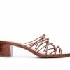 Discount ⌛ Women's Chinese Laundry Lizza Heeled 🩴 Sandals Bark 😉