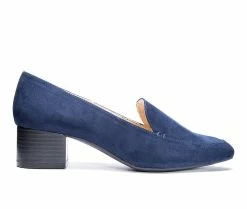 Budget 🛒 Women's CL By Laundry Hanah Block 👠 Heels Navy ⭐