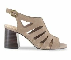 Cheap 😀 Women's Bella Vita Colleen 👗 Dress 🩴 Sandals Almond Suede ❤️